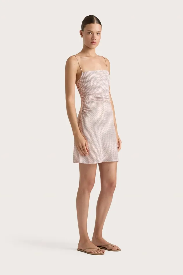 Women Faithfull The Brand Dresses Emalee Mini Dress Oliander Blush
