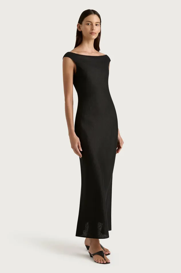 Women Faithfull The Brand Dresses Ilride Maxi Dress Black