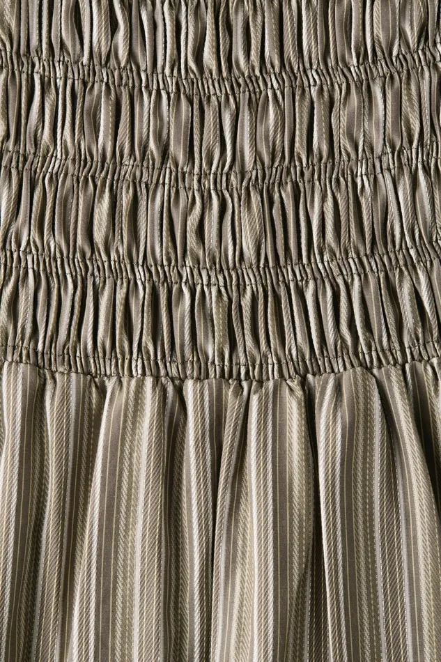 Women Faithfull The Brand Dresses Lida Maxi Dress Khaki Stripe