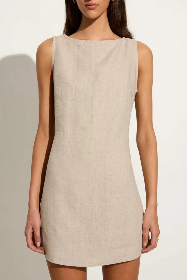 Women Faithfull The Brand Dresses Lui Mini Dress Natural 8211 Faithfull The Brand Women Faithfull The Brand Dresses Lui Mini Dress Natural 8211 Faithfull The Brand