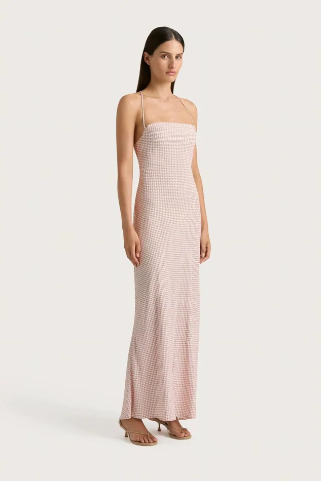 Women Faithfull The Brand Dresses Lusia Maxi Dress Oliander Blush