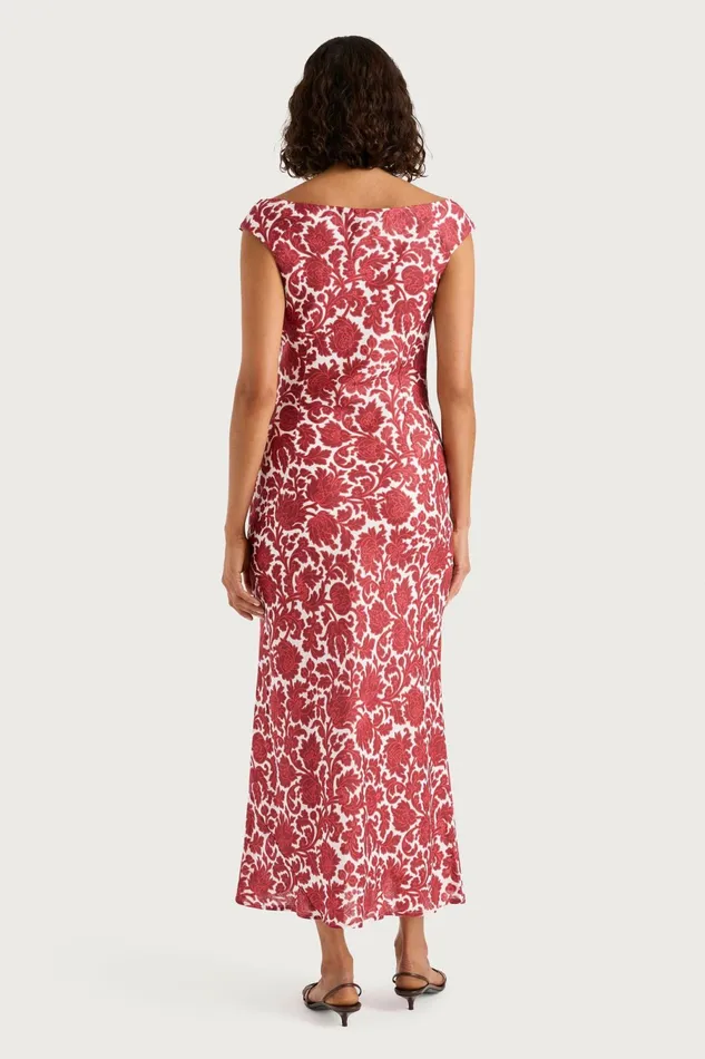 Women Faithfull The Brand Maxi Dresses Ilride Maxi Dress Heuchera Print