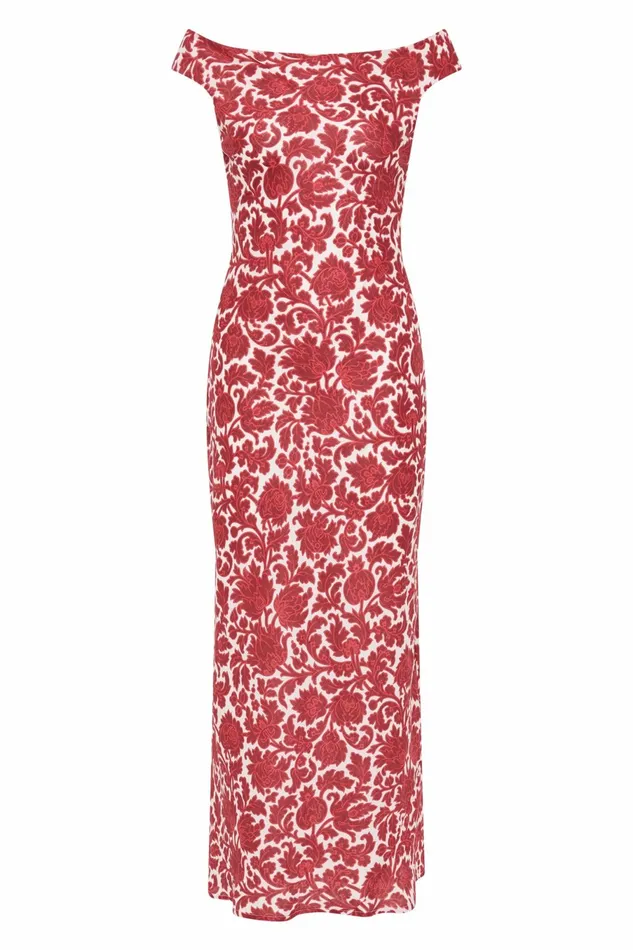 Women Faithfull The Brand Maxi Dresses Ilride Maxi Dress Heuchera Print