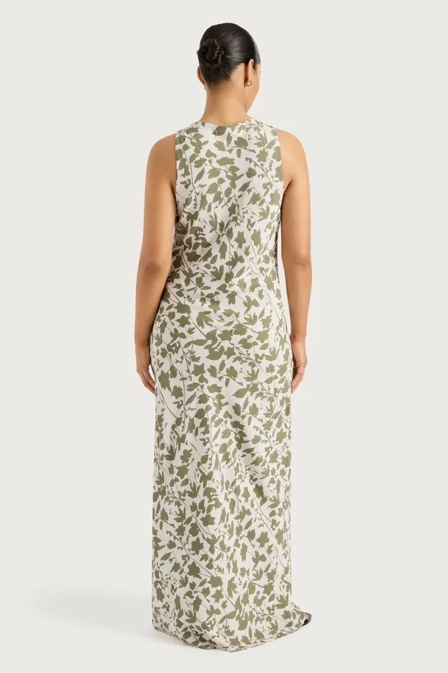Women Faithfull The Brand Maxi Dresses Silya Maxi Dress Poplar Sage
