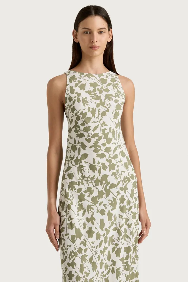 Women Faithfull The Brand Maxi Dresses Silya Maxi Dress Poplar Sage