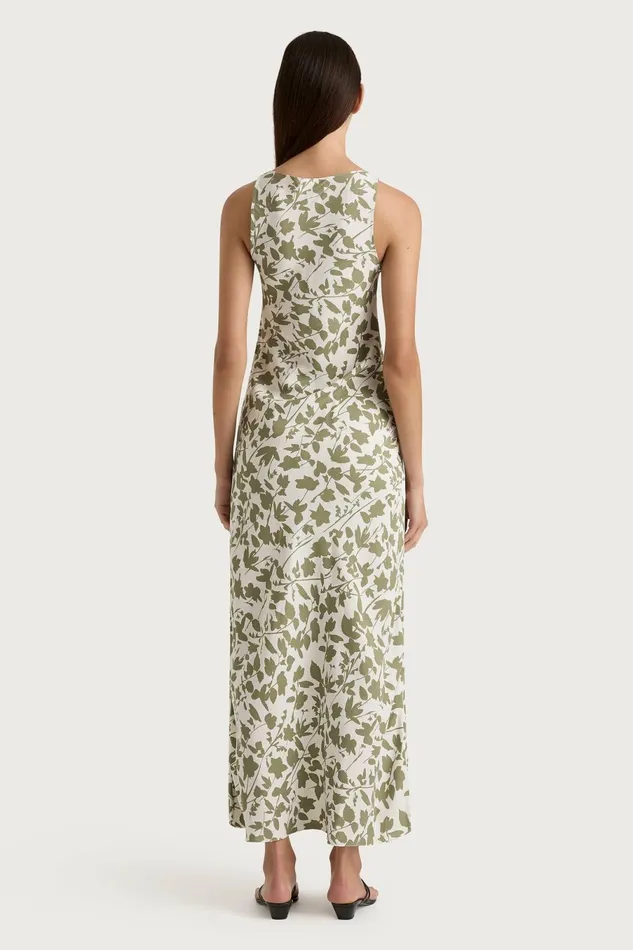 Women Faithfull The Brand Maxi Dresses Silya Maxi Dress Poplar Sage