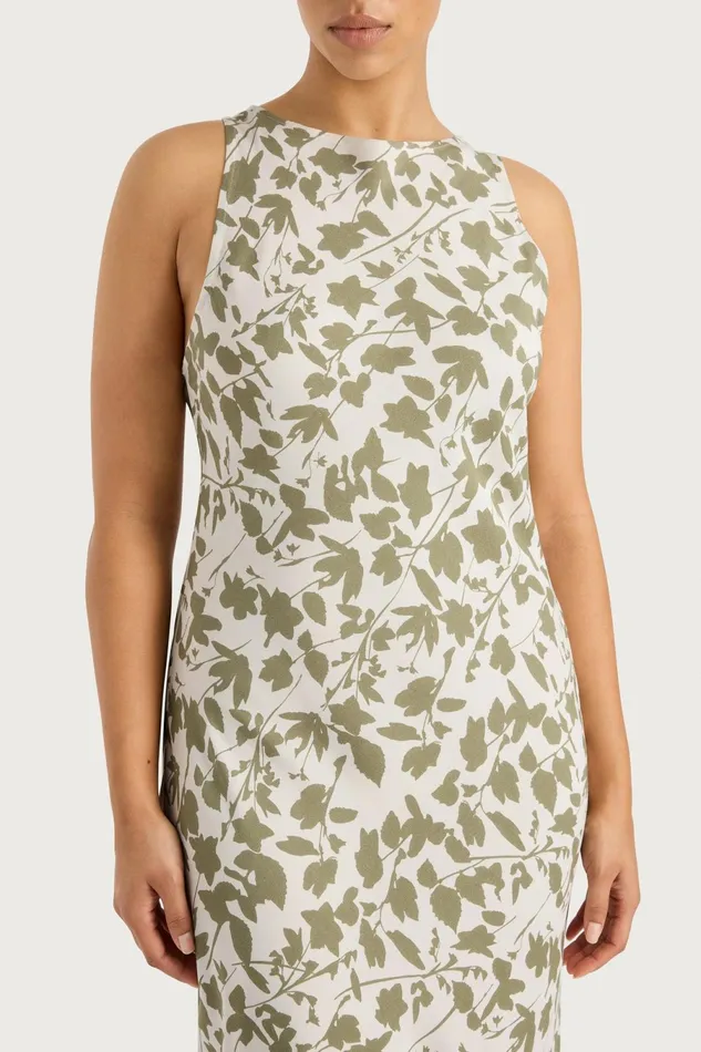 Women Faithfull The Brand Maxi Dresses Silya Maxi Dress Poplar Sage