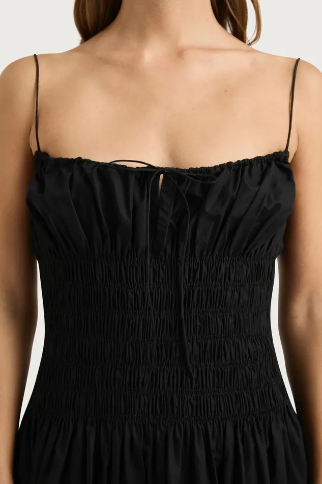 Women Faithfull The Brand Mini Dresses Douta Mini Dress Black