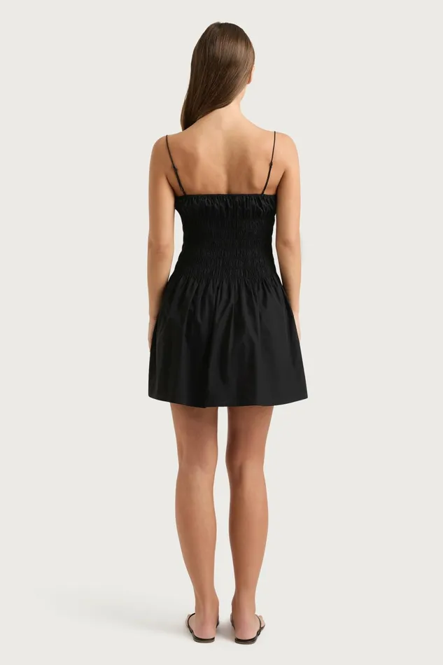 Women Faithfull The Brand Mini Dresses Douta Mini Dress Black