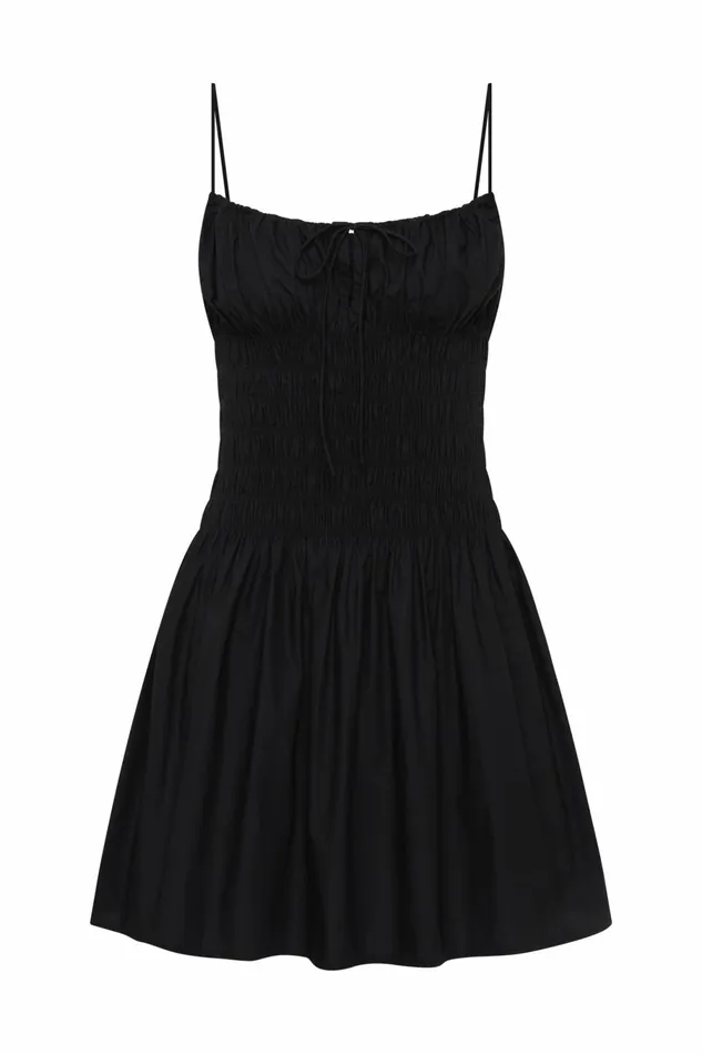 Women Faithfull The Brand Mini Dresses Douta Mini Dress Black