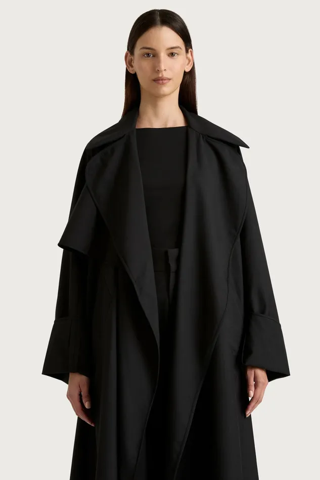 Women Faithfull The Brand Outerwear Odin Coat Black