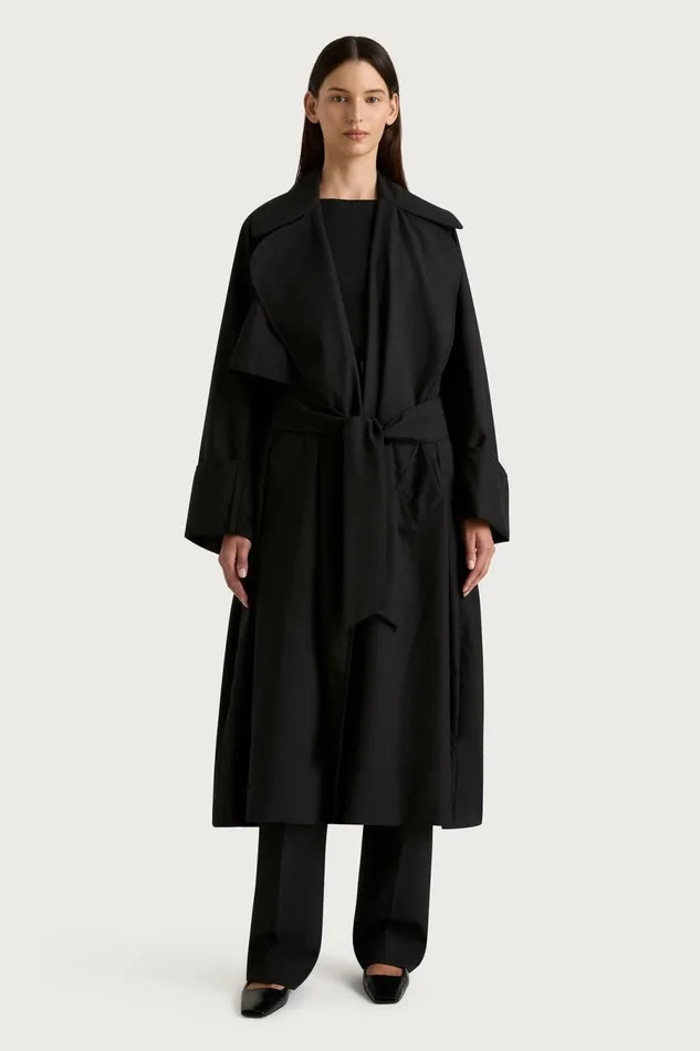 Women Faithfull The Brand Outerwear Odin Coat Black