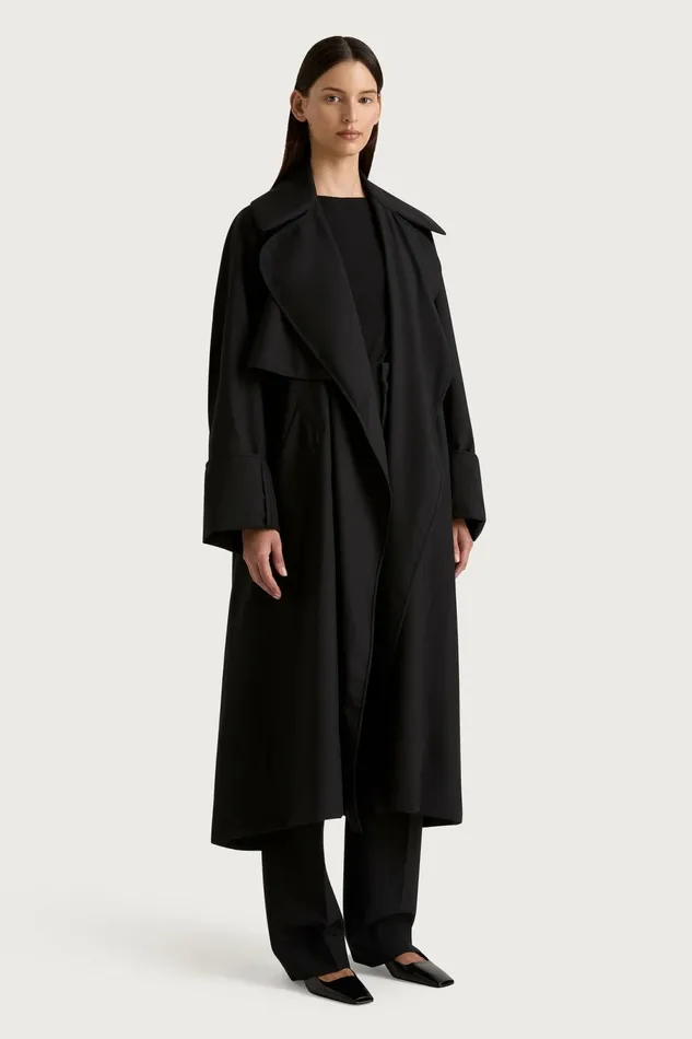 Women Faithfull The Brand Outerwear Odin Coat Black