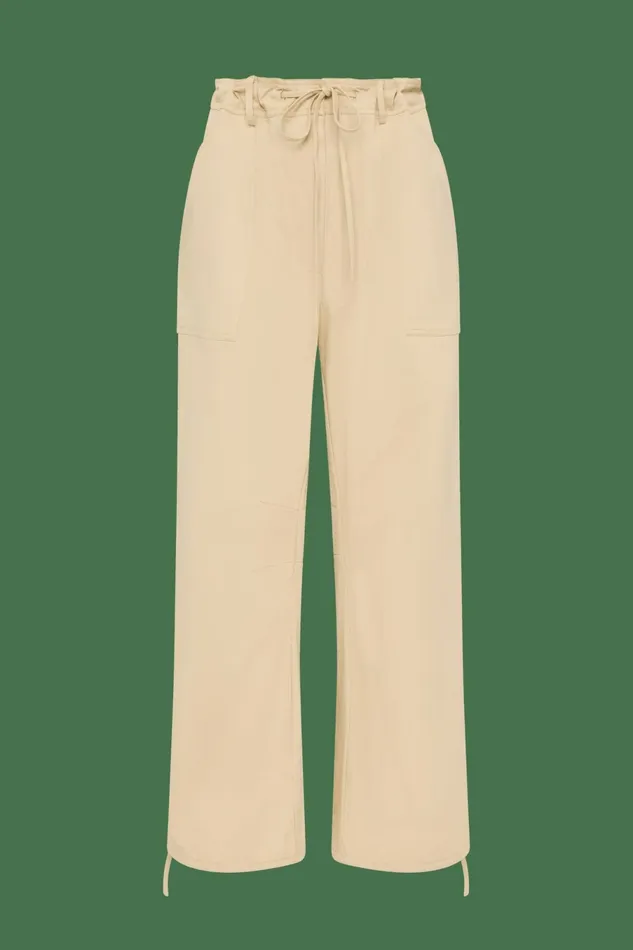Women Faithfull The Brand Pants Cristo Pant Bleached Sand 8211 Faithfull The Brand