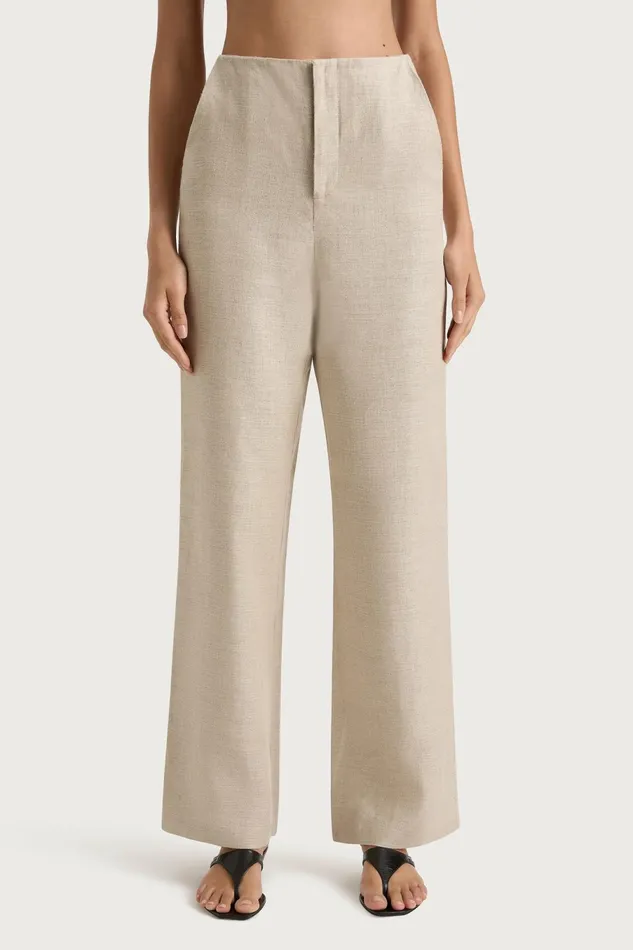 Women Faithfull The Brand Pants Sanne Pant Oatmeal