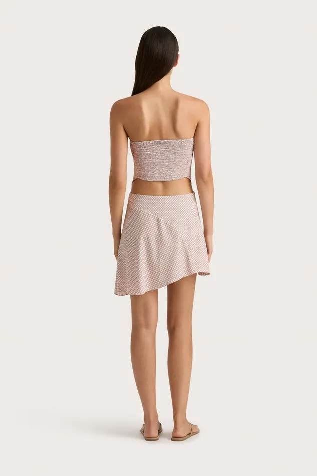 Women Faithfull The Brand Skirts and Shorts Emalee Mini Skirt Oliander Blush