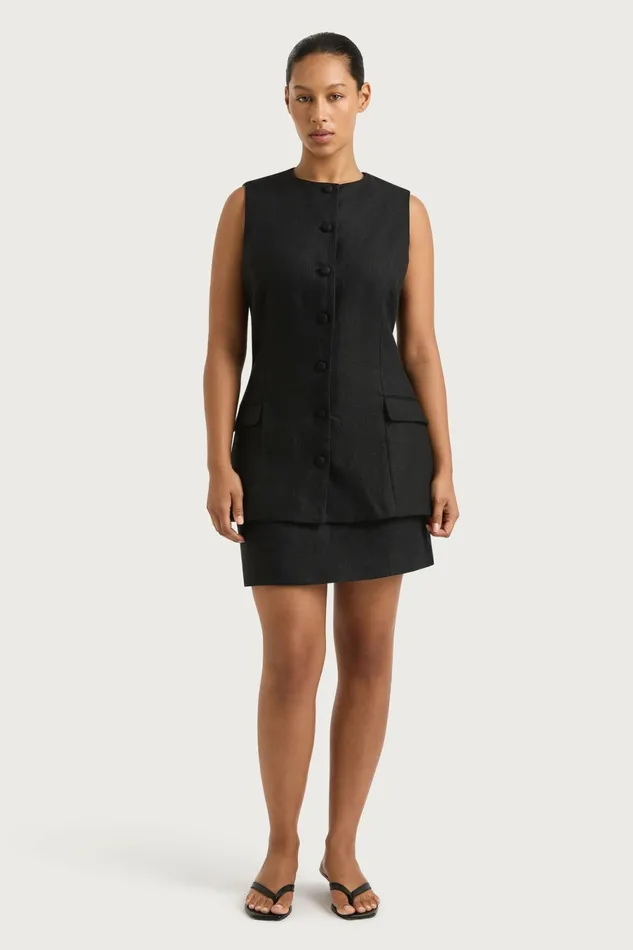 Women Faithfull The Brand Skirts and Shorts Jane Mini Skirt Black