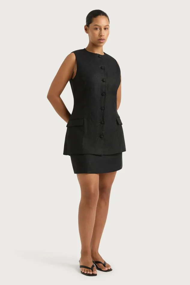 Women Faithfull The Brand Skirts and Shorts Jane Mini Skirt Black