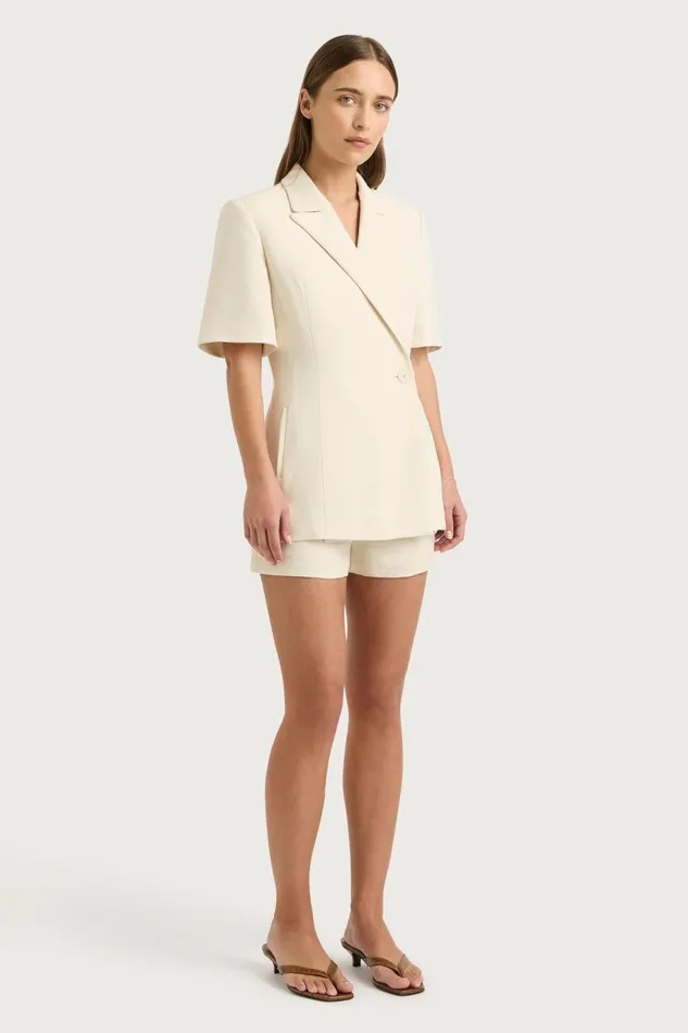 Women Faithfull The Brand Skirts and Shorts Noto Mini Short Beige