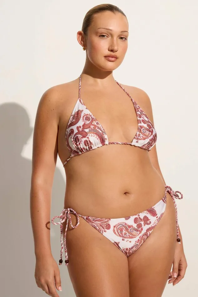 Women Faithfull The Brand Swim Delle Bikini Top Alessia Paisley 8211 Faithfull The Brand