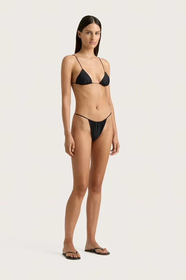 Women Faithfull The Brand Swim Elea Bikini Bottom Black