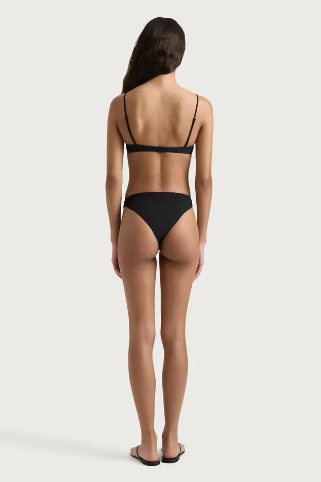 Women Faithfull The Brand Swim Evora Bikini Top Black