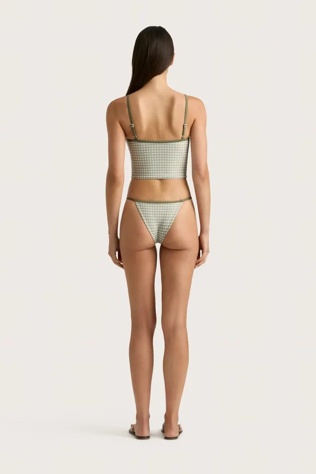 Women Faithfull The Brand Swim Manon Top Oliander Khaki