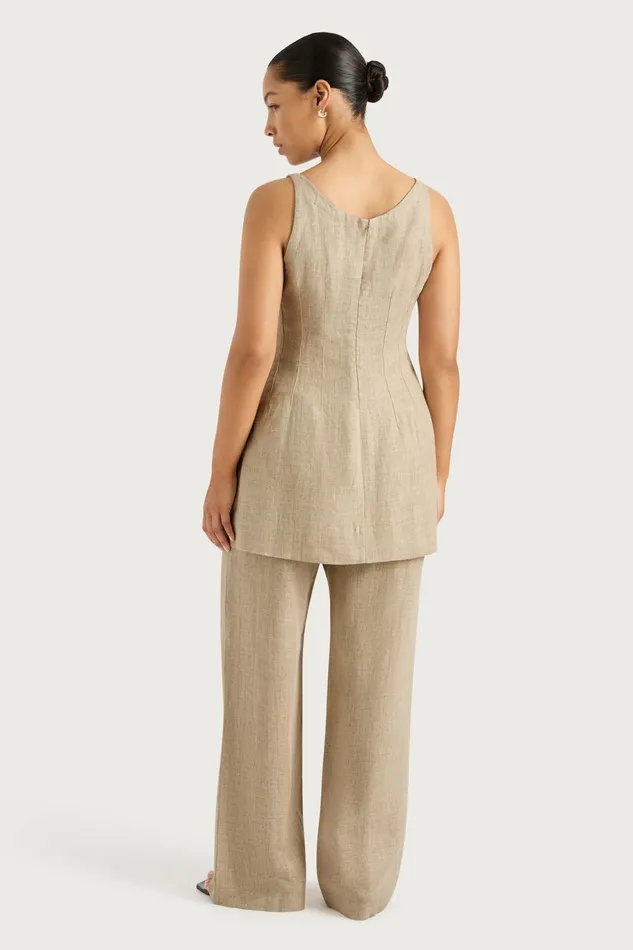 Women Faithfull The Brand Tops Sanne Top Oatmeal
