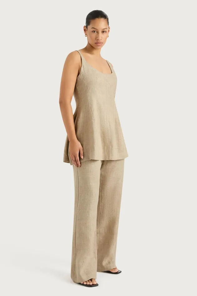Women Faithfull The Brand Tops Sanne Top Oatmeal