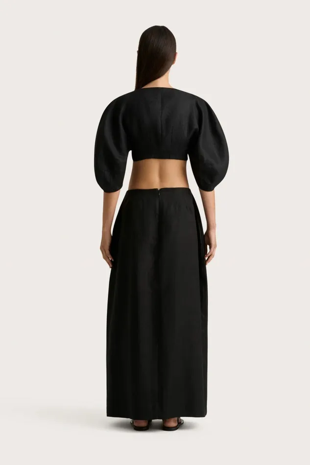 Women Faithfull The Brand Tops Soleil Top Black