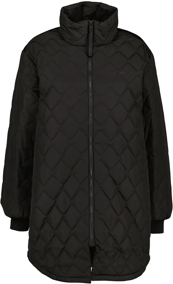 Women Gabbi Parka Black Didriksons Spring Jackets