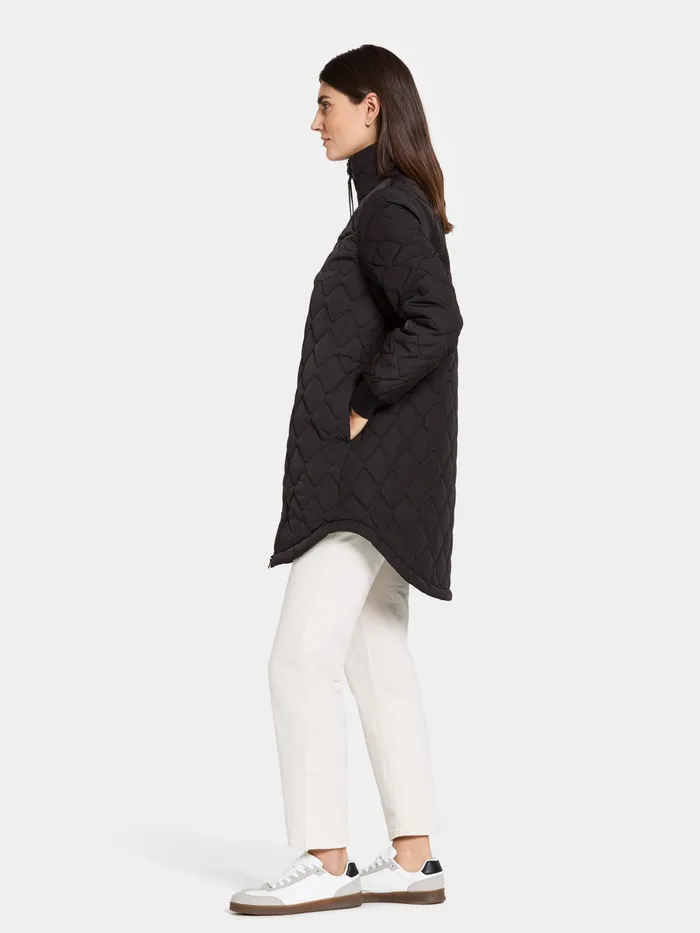 Women Gabbi Parka Black Didriksons Spring Jackets