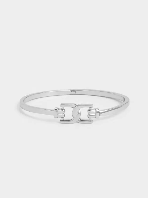 Women Gabine Cuff Bangle 8211 Silver CHARLES and KEITH Bracelets
