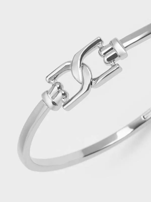 Women Gabine Cuff Bangle 8211 Silver CHARLES and KEITH Bracelets Women Gabine Cuff Bangle 8211 Silver CHARLES and KEITH Bracelets