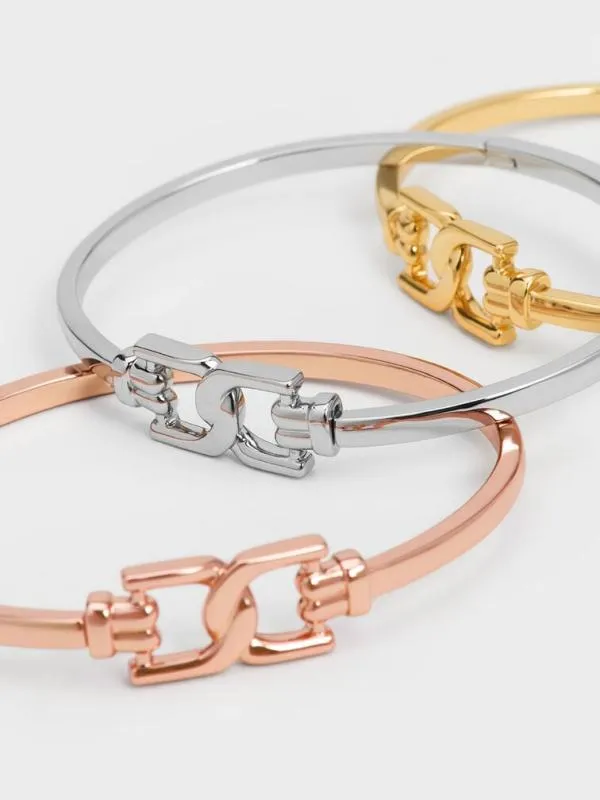 Women Gabine Cuff Bangle 8211 Silver CHARLES and KEITH Bracelets Women Gabine Cuff Bangle 8211 Silver CHARLES and KEITH Bracelets