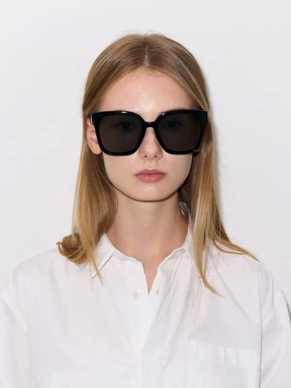 Women Gabine Oversized Butterfly Sunglasses 8211 Black CHARLES and KEITH Butterfly