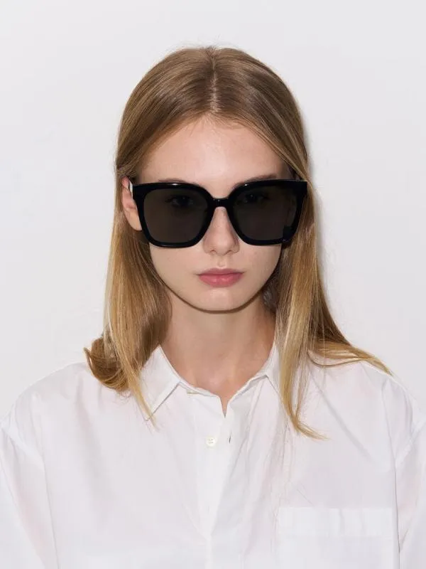 Women Gabine Oversized Butterfly Sunglasses 8211 Black CHARLES and KEITH Butterfly