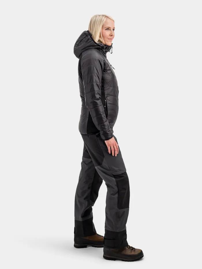 Women Gale Jacket Black Didriksons Puffer Jackets