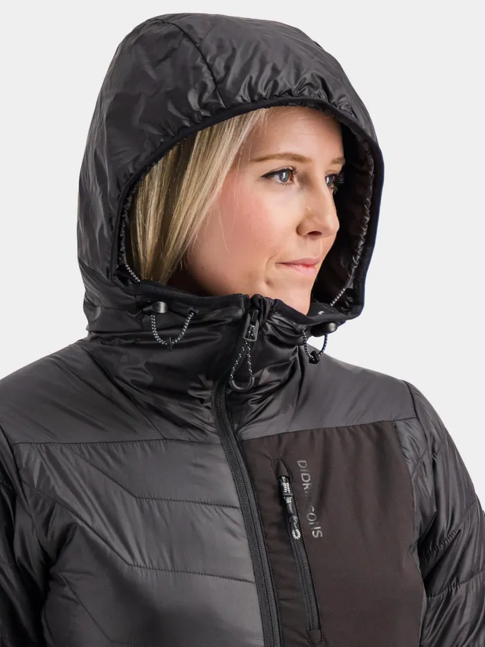 Women Gale Jacket Black Didriksons Puffer Jackets