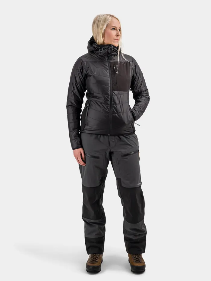 Women Gale Jacket Black Didriksons Puffer Jackets