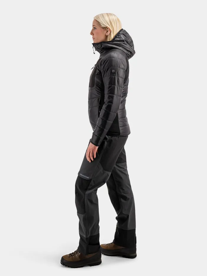 Women Gale Jacket Black Didriksons Puffer Jackets