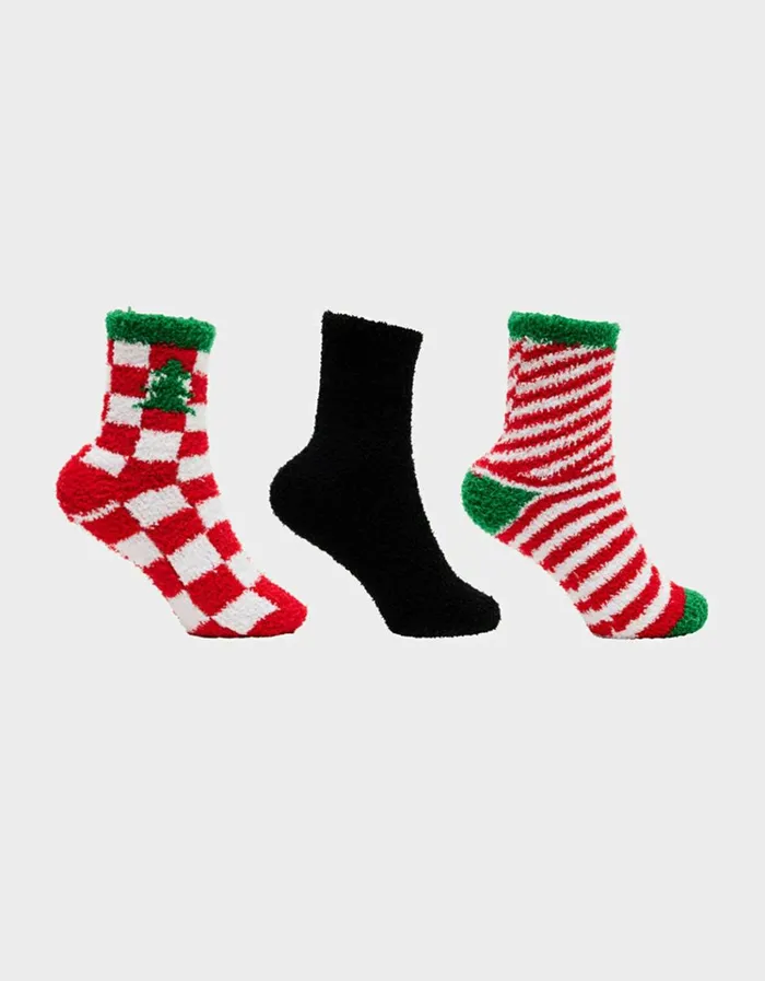Women GIFT WRAP COZY THREE PACK MULTI Betsey Johnson