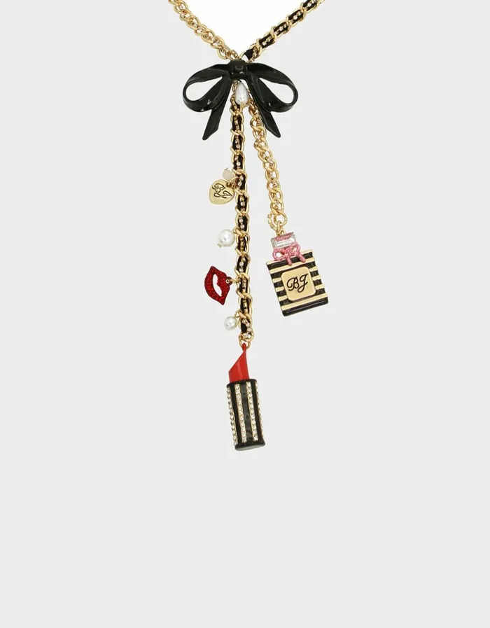 Women GOING ALL OUT CHARM Y NECKLACE MULTI Betsey Johnson