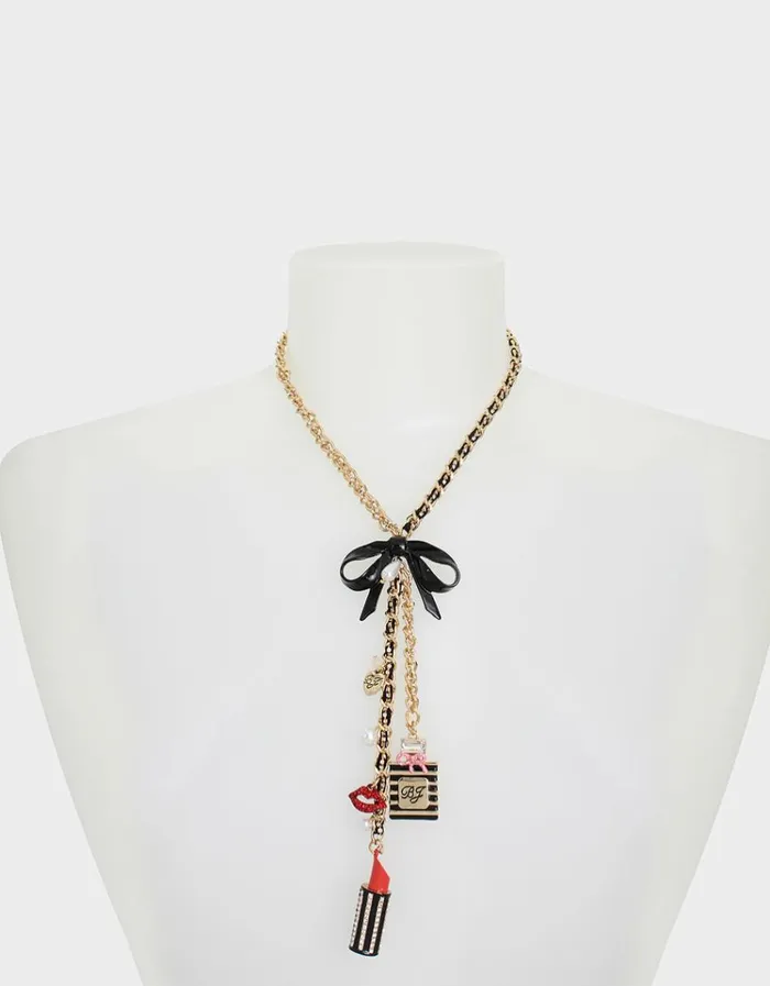 Women GOING ALL OUT CHARM Y NECKLACE MULTI Betsey Johnson Women GOING ALL OUT CHARM Y NECKLACE MULTI Betsey Johnson
