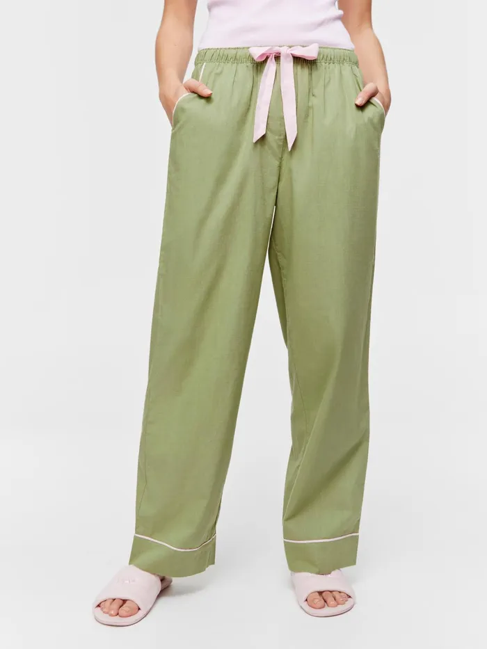 Women Green Classic Pj Pant Green Peter Alexander Pants