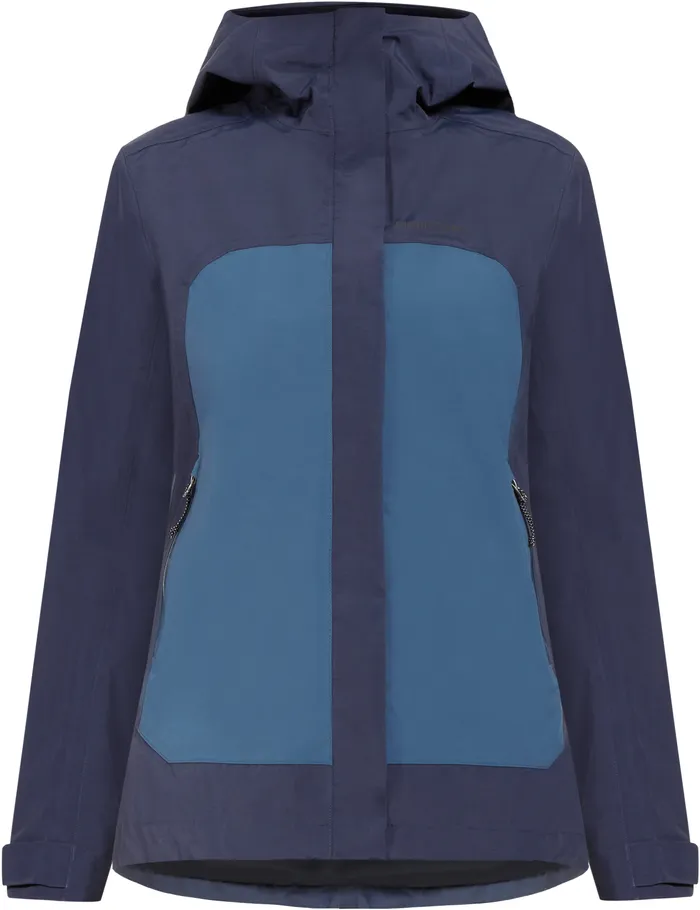 Women Grit Jacket Blue Arcad Didriksons Shell Jackets