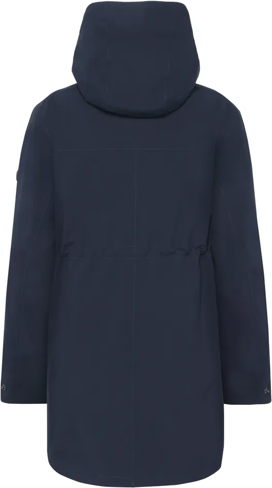 Women Gwen Parka Dark Night Blue Didriksons Spring Jackets