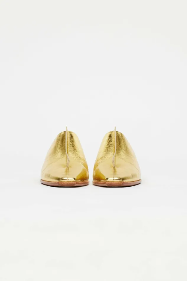 Women HALWILL MULE Gold Acler Shoes