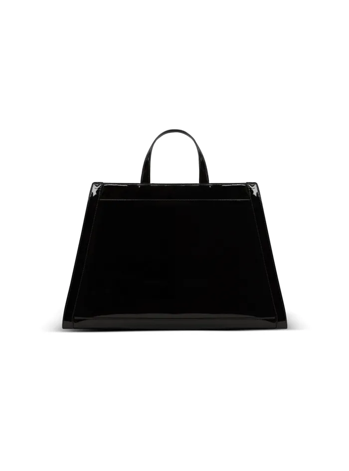 Women Handbags Balmain Olivier039s Cabas In Vinyl Black