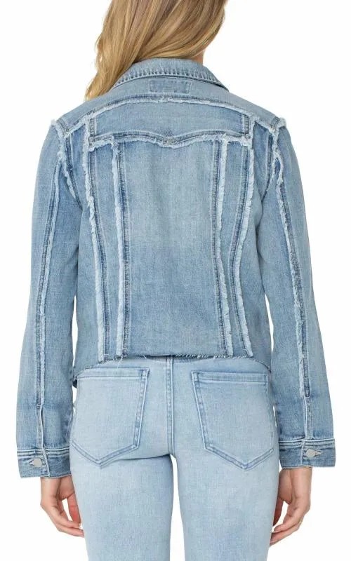 Women Jackets Liverpool Los Angeles Trucker Jacket Newport Bay